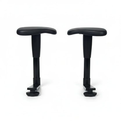 Crown Seating Adjustable Black Arms