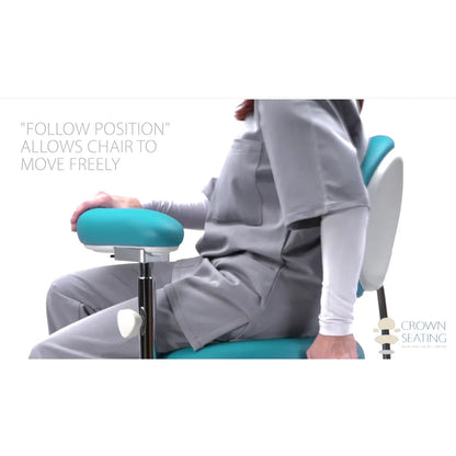 Crown Seating Steamboat C60ABT Assistant Stool, C60ABT