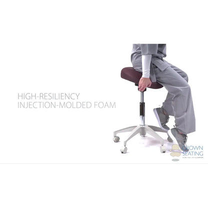Crown Seating Colorado C170D Cradle Operator Saddle Stool, C170D
