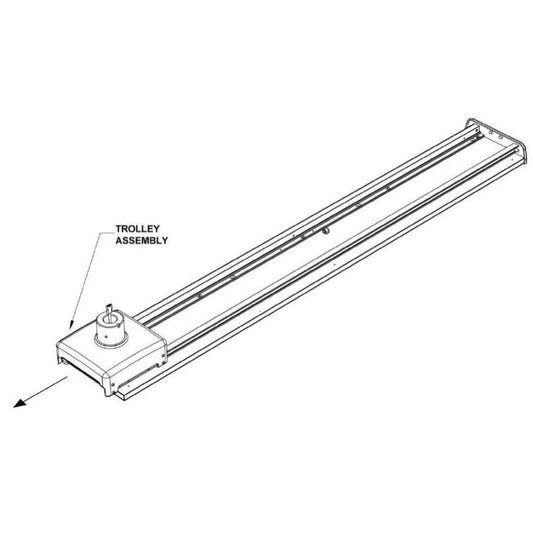 Medical Illumination Trolley Assembly, MI Line, 1000825