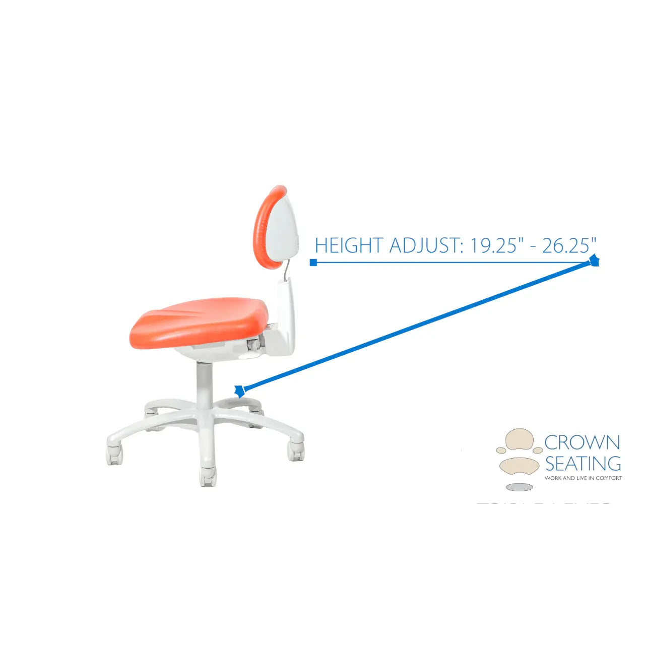 Crown Seating C180D Pinnacle Operator Stool, C180D