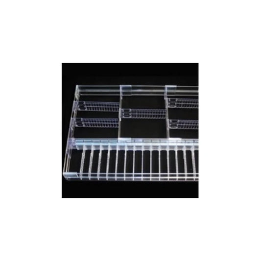 Waterloo Divider Set with row of ampule holders, 2.5" Tall for ER2000 Only, DIV-DRW12ER