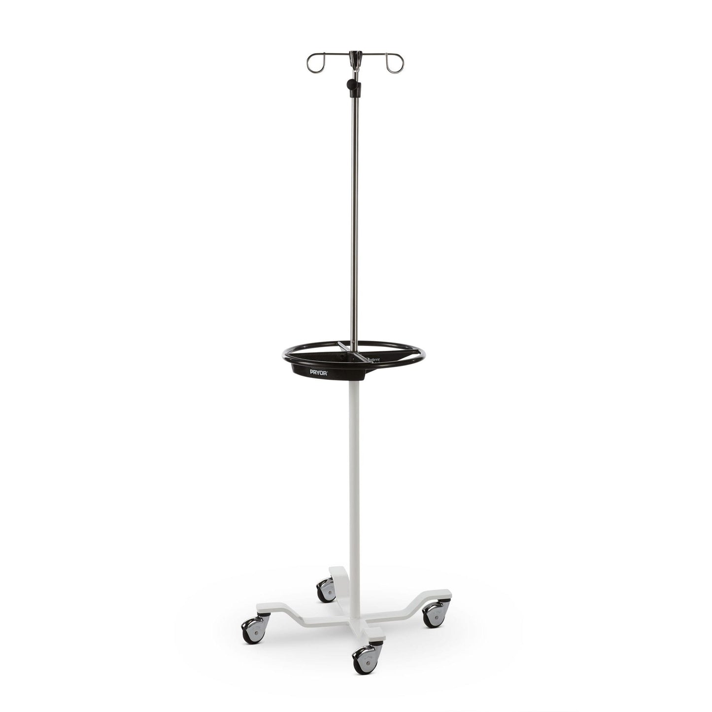 Pryor IV stand, 4-Legs, 24", 4-Hook Top, SW, Tray, 113