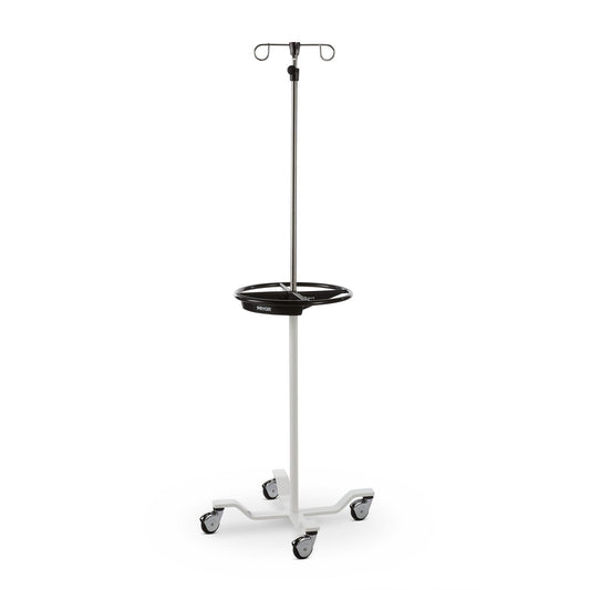 Pryor IV stand, 4-Legs, 24", 4-Hook Top, SW, Tray, 113