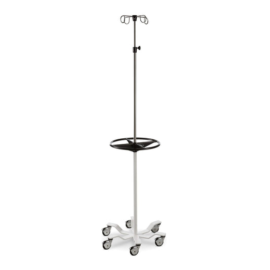 Pryor IV stand, 6-Legs, 22", 4-Hook Top, SW, Tray, 115-PRYOR