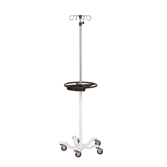 Pryor IV stand, 5-Legs, 22", 4-Hook Top, SW, Tray, 137-PRYOR