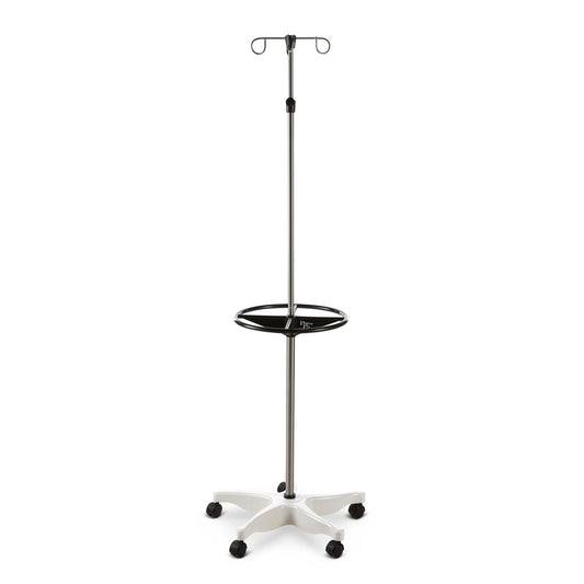 Pryor IV stand, 5-Legs, 25", Plastic Base, 4-Hook Top, PP Wheel, 328