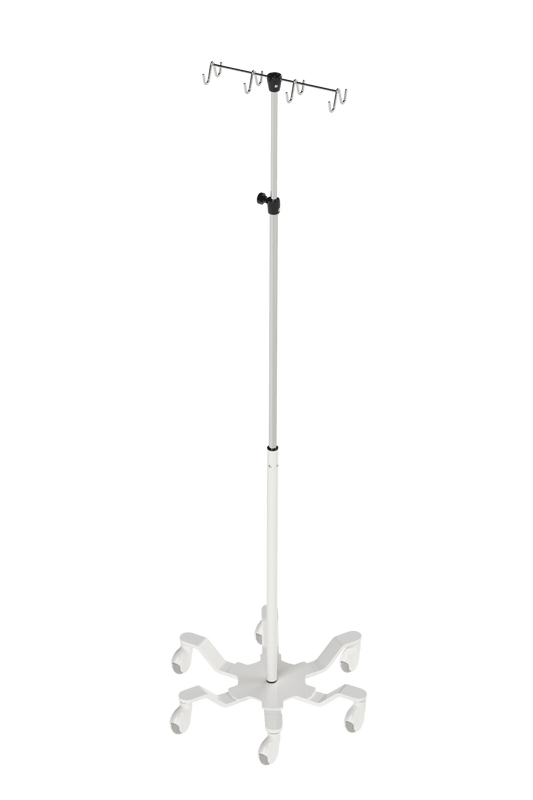 Pryor IV stand, 6-Legs, Safety Series, 25", Rake Top, Detach, 176GD