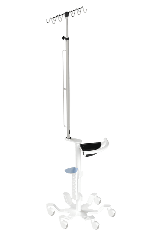 Pryor IV stand, 6-Legs, Safety Series, 25", 2" BASE POLE, 810G