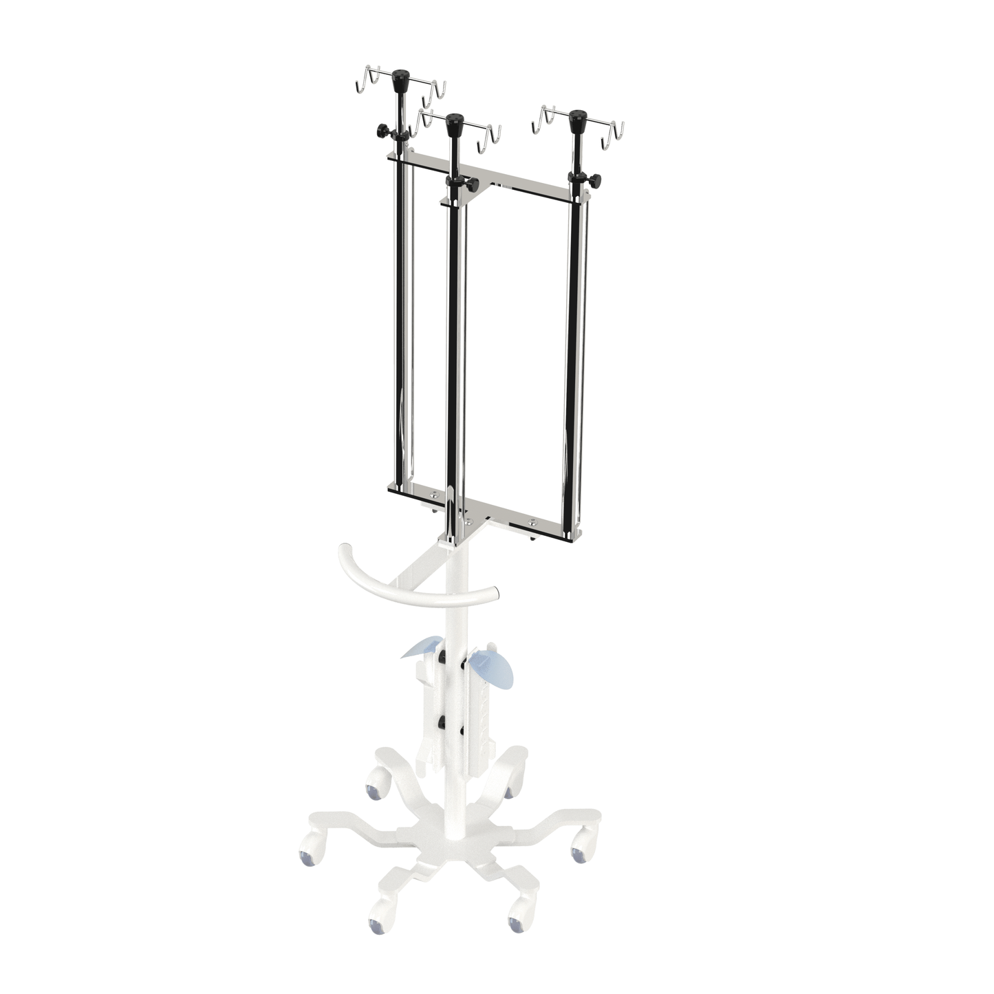 Pryor IV stand, 6-Legs, Safety Series, XL 27", Triple, 900G