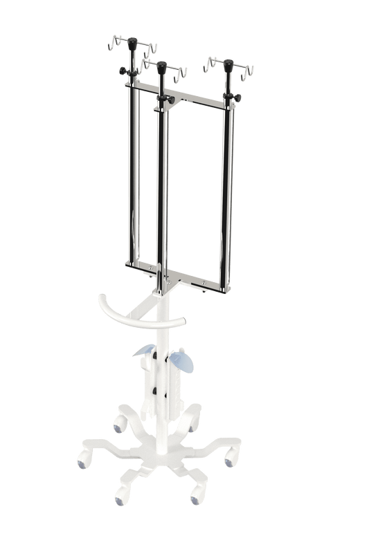 Pryor IV stand, 6-Legs, Safety Series, XL 27", Triple, 900G