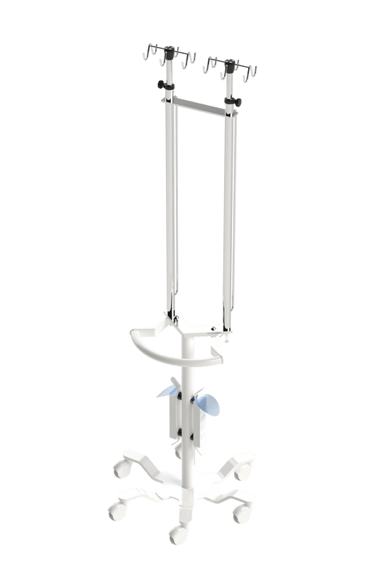 Pryor IV stand, 6-Legs, Safety Series, 25", DUAL, 2" Base, 910G