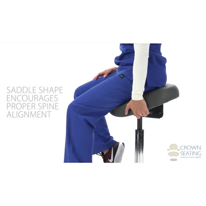 Crown Seating Colorado C170D Cradle Operator Saddle Stool, C170D