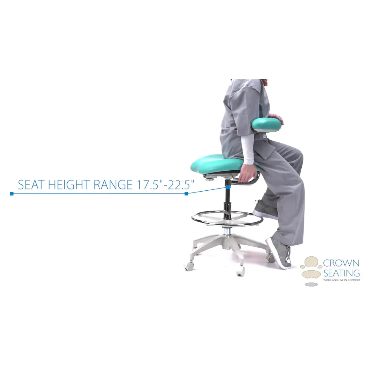 Crown Seating Glenwood C35A Assistant Stool, C35A