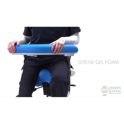Crown Seating Western C90SBAB Saddle Assistant with Back, C90SBAB