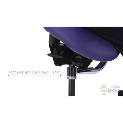 Crown Seating Durango C90SSA English Saddle Assistant Stool, C90SSA