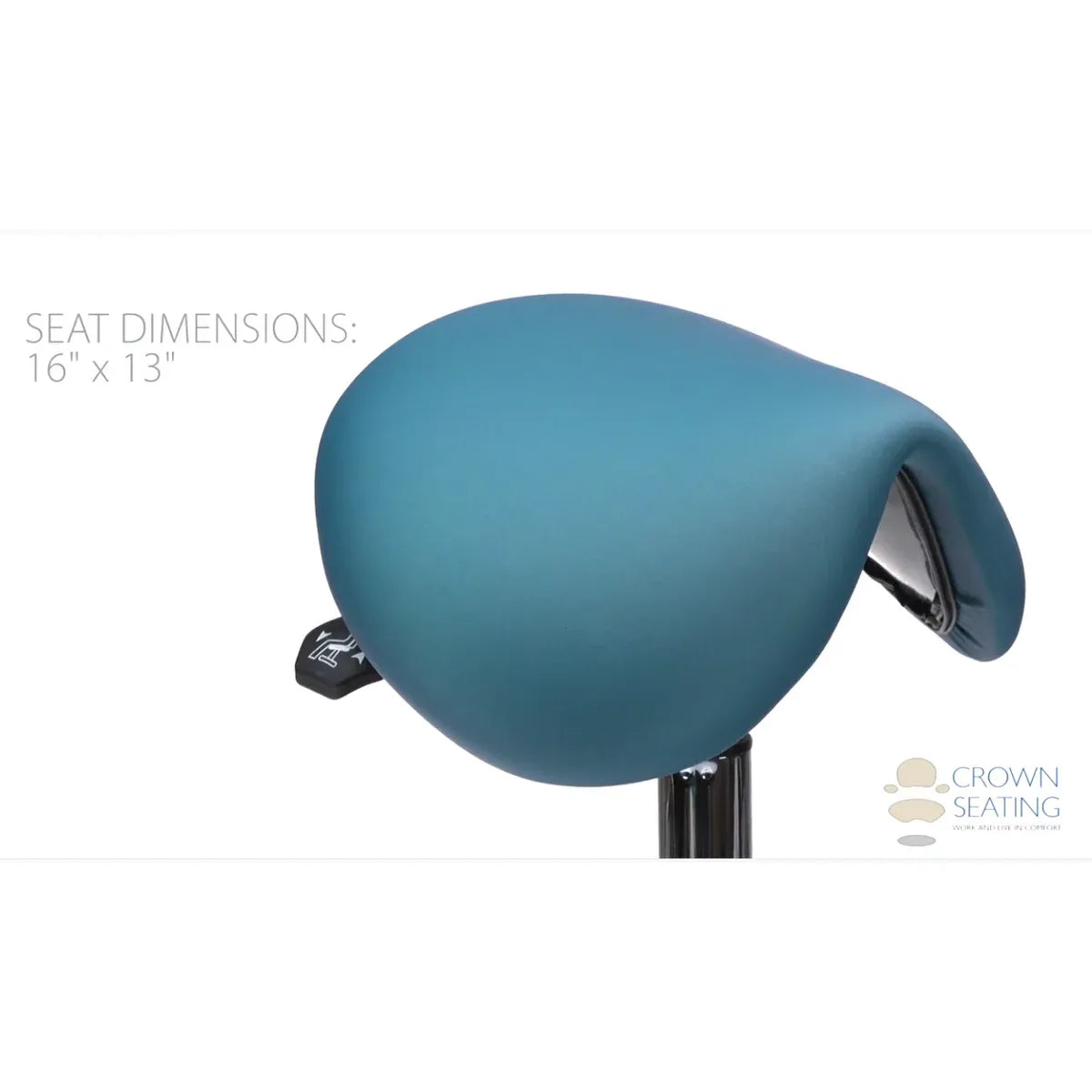 Crown Seating Silverton C150D Perfect Lite Operator Saddle Stool, C150D