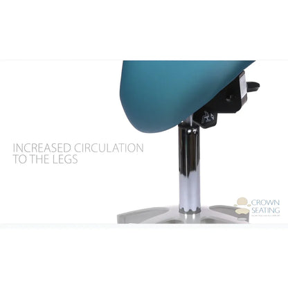 Crown Seating Silverton C150D Perfect Lite Operator Saddle Stool, C150D