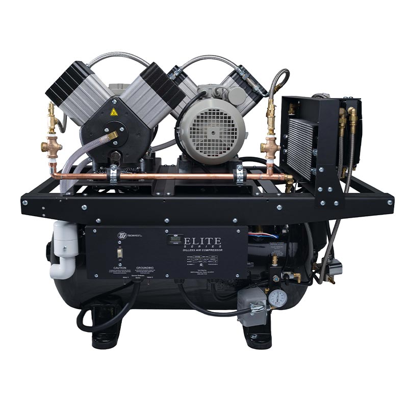 Tech West Comp. Service Kit, Dual Oilless Wilkerson Bowl, CSKO-2