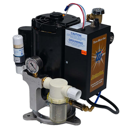 Tech West GoldenVac Wet Vacuum Systems