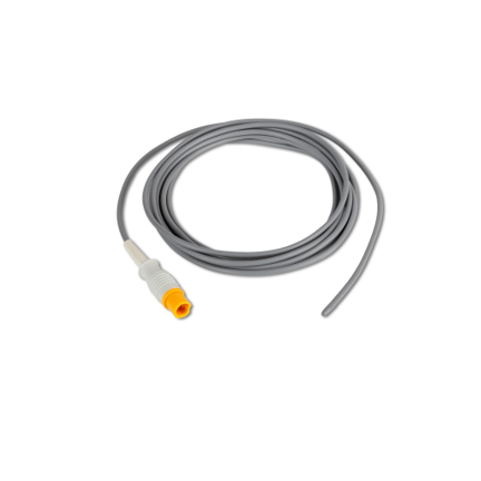 Mindray MR402B reusable temperature probe, pediatric/infant, esophageal/rectal, 2 pin, 125-000145-00