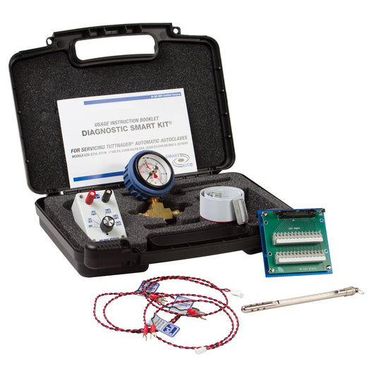 Tuttnauer Test Kit, Diagnostic W/ Technician Manual, TEST-9
