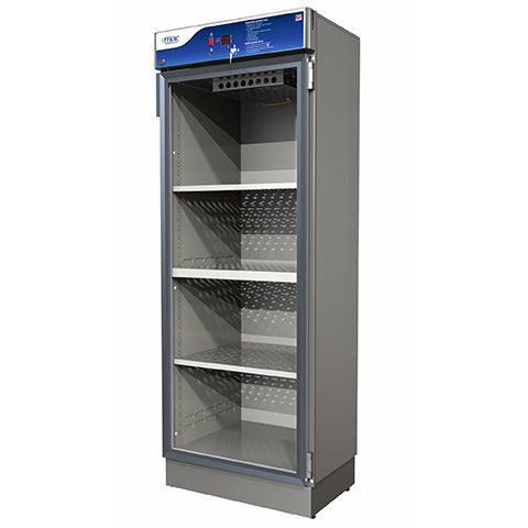 Warmer, D Series, 20.5"D X 24"W X 74.5"H. 4" Base, Single Chamber, EEV-10018
