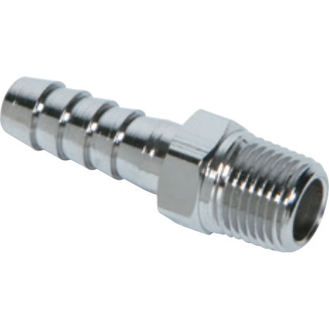 1/4 Hose Barb X Male 1/8 NPT, 6004-0000-0002