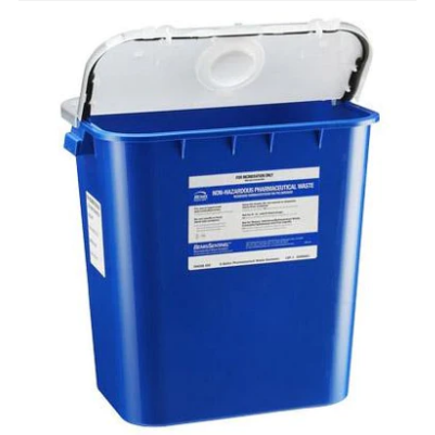 8 Gallon Pharmacy Waste Container (Case of 10), 4008 050
