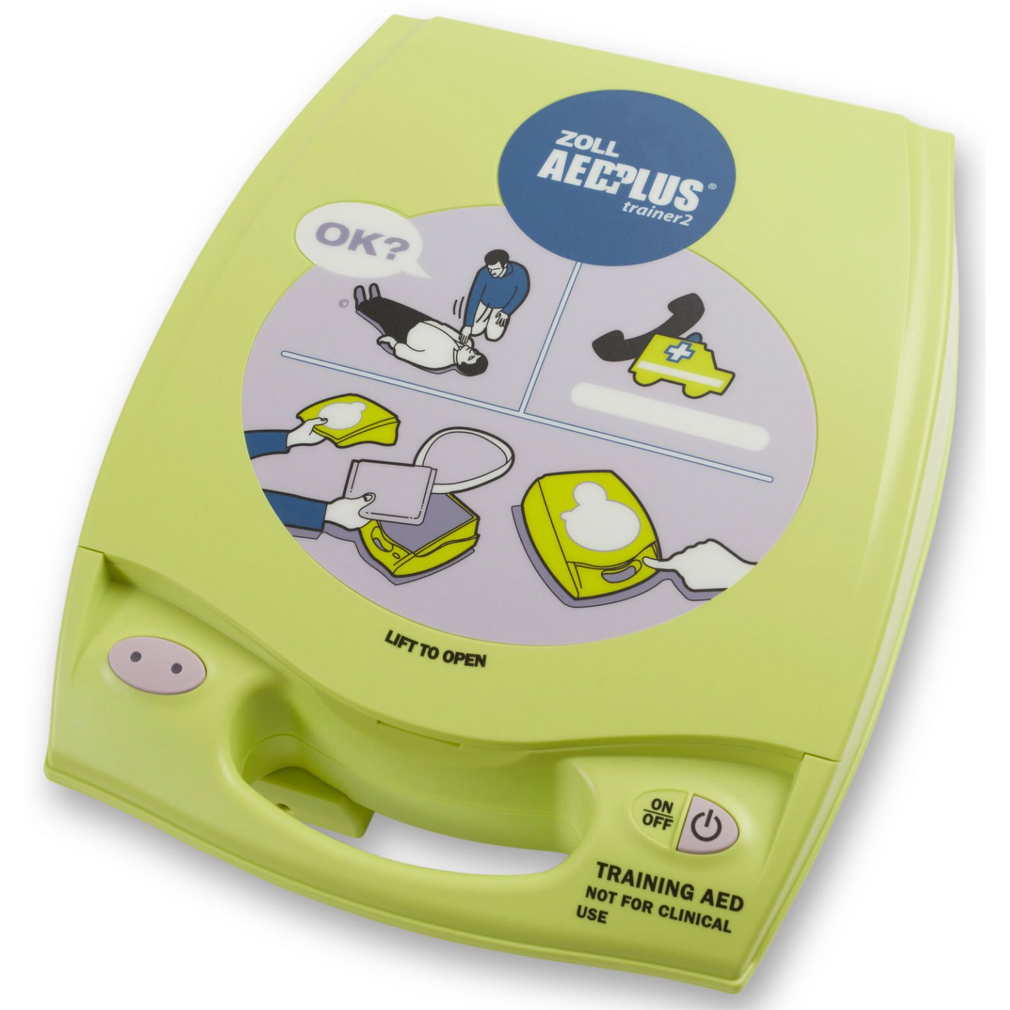 AED Plus Trainer 2, 8008-0050-01