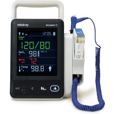 Accutorr 3 NIBP, Smartemp, non-invasive blood pressure and pulse rate
