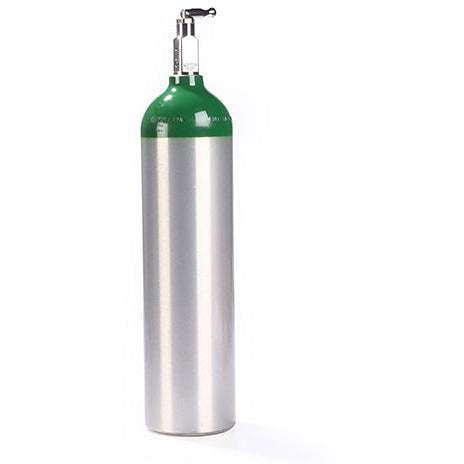 Allied Healthcare Aluminum Oxygen E-Cylinder, 31-10-0016