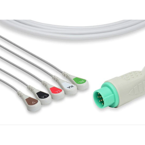 DRE Compatible Direct Connect ECG Cable