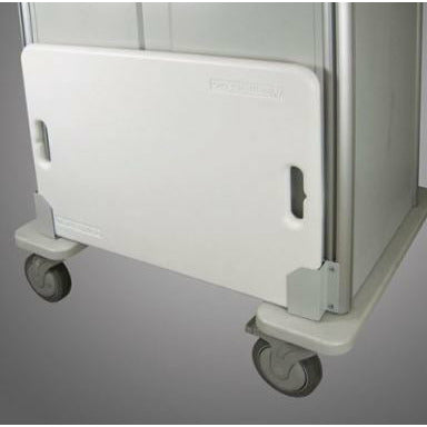 Waterloo Lightweight Cardiac Board Mount for Aluminum Carts, CBB-8