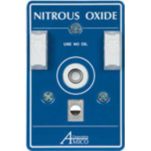 Chemetron Nitrous Oxide Exposed Outlet Latch Plate, 9000-0000-0132