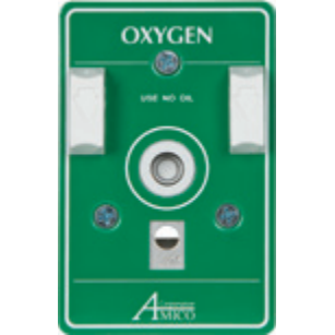 Chemetron Oxygen Exposed Outlet Latch Plate, 9000-0000-0131