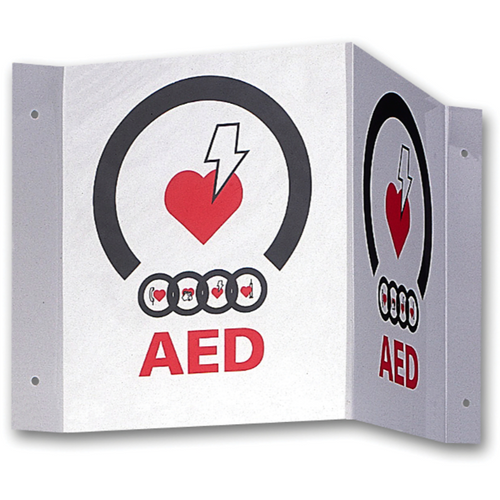Door / Wall Sign First Aid Sign ZOLL® Aed Automated External Defibrillator