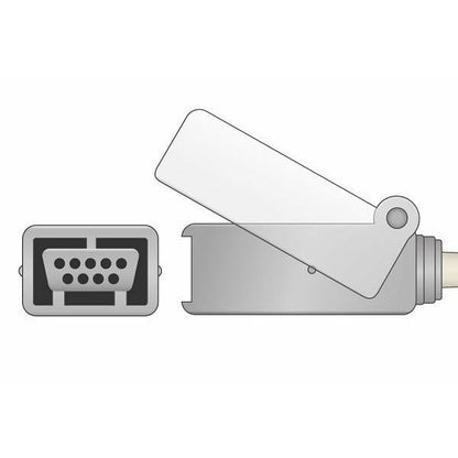 Custom Length 25ft Mindray > Datascope Compatible Masimo SPO2 Adapter Cable, E770M-48R0