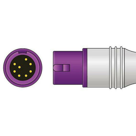 Custom Length 25ft Mindray > Datascope Compatible Masimo SPO2 Adapter Cable, E770M-48R0