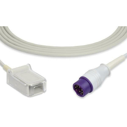 Custom Length 25ft Mindray > Datascope Compatible Masimo SPO2 Adapter Cable, E770M-48R0