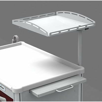 Waterloo Swivel Monitor/Defibrillator Shelf for ER2000 Cart Only, ER-SHLF2000