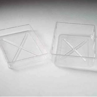Waterloo 6" Clear Dividable Tray, R-TRAY6, ER-TRAY6