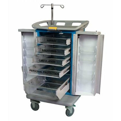 Waterloo Instant Access Emergency Cart ER2000, ER2000-R