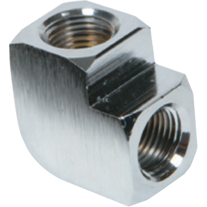Elbow - Female 1/8 NPT X Female 1/4 NPT (90 Degree), 6004-0000-0007