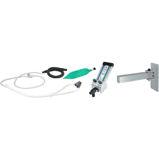 Belmed Flowmeter System with 8" swivel Arm, F402
