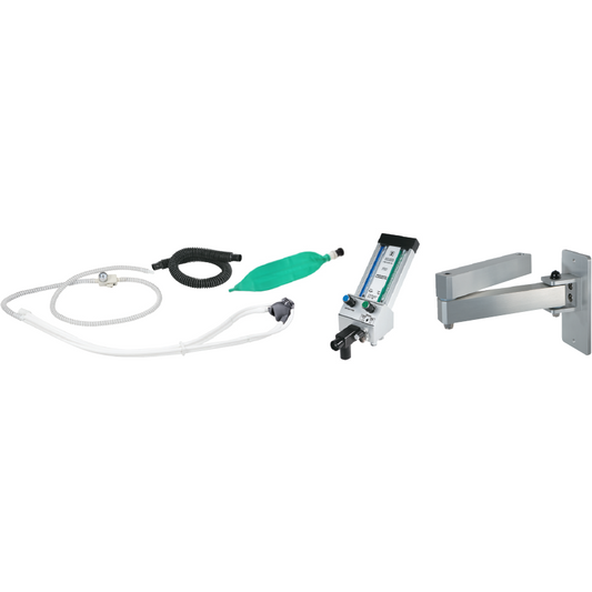 Belmed Flowmeter System with 8" double swivel Arm, F403