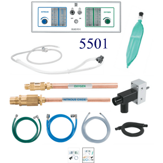 Belmed PC7-C Flowmeter System Complete, F501