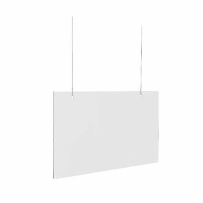 Hanging Acrylic Safety Barrier, 24