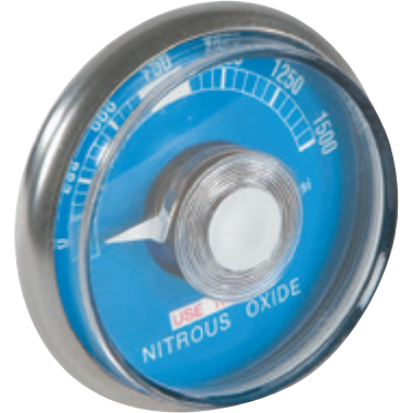 High Pressure Gauge (Nitrous Oxide), 5404-0000-0003
