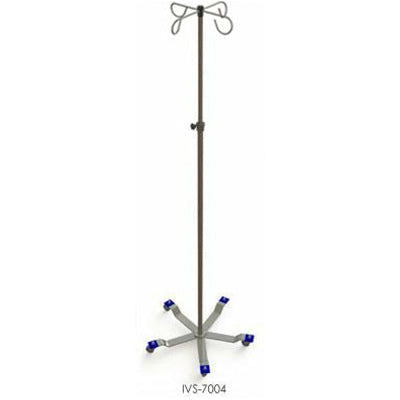 IV Stand, Hand Operated, 5-leg Stand, Knock Down Version, IVS-6000